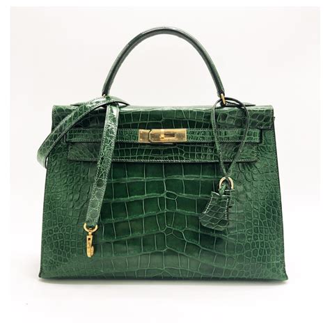 green Hermes bags for women